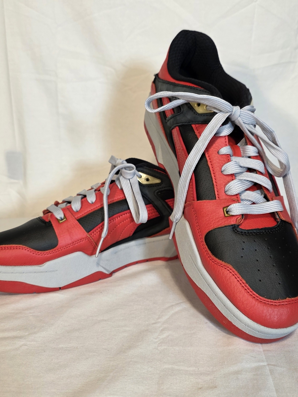 Puma Slipstream INVDR PEB High Risk Red Black Mens Sz 13 389968